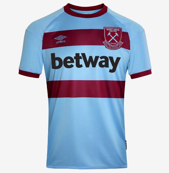 West Ham United Away Kit Soccer Jersey 2020/21